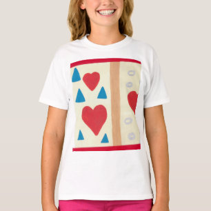 Mädchen-Rüschen-T-Shirt T-Shirt