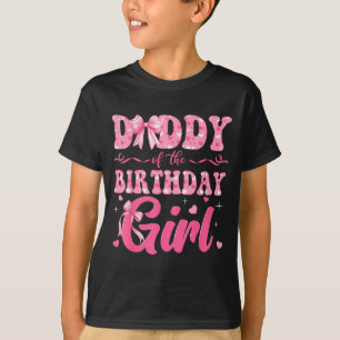 Mädchen-Shirt Daddy Geburtstag Familie Rosa Coquet T-Shirt