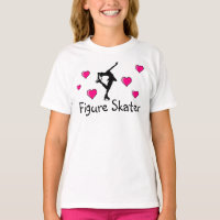 Mädchen, Shirt für Skater und rosa Herzen