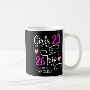 Mädchen Shirt Reise South Carolina Urlaub Gruppe Kaffeetasse