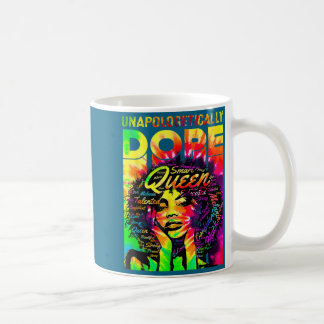 Mädchen-Shirt Schwarz Königin Afro Unverblümt Mela Kaffeetasse