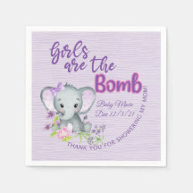 Mädchen sind die Lila Elefantendusche von BOMB