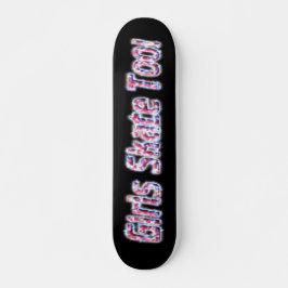 Mädchen Skate auch! Skateboard Nr. 3