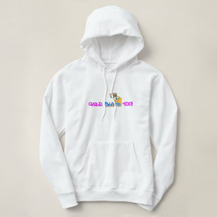 Mädchen Skate auch! - Skateboarding Hoodie