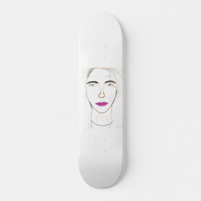 Mädchen Skateboard (Vorne)