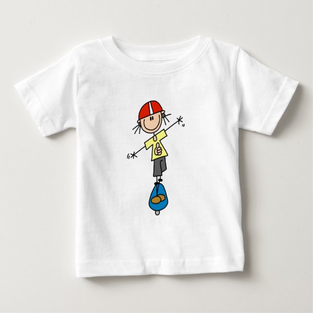 Mädchen-Skateboardfahrer-T-Shirts und Geschenke Baby T-shirt (Vorderseite)