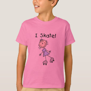 Mädchen-Skater T-Shirt
