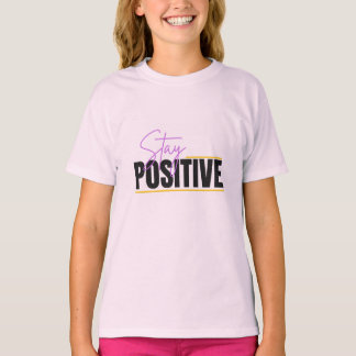 Mädchen Soft Cotton Basic T-Shirt