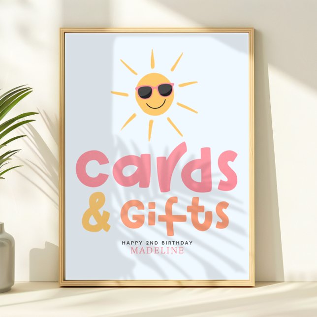 Mädchen Sommer Sonne Poolparty Geburtstagsgeschenk Poster (Von Creator hochgeladen)