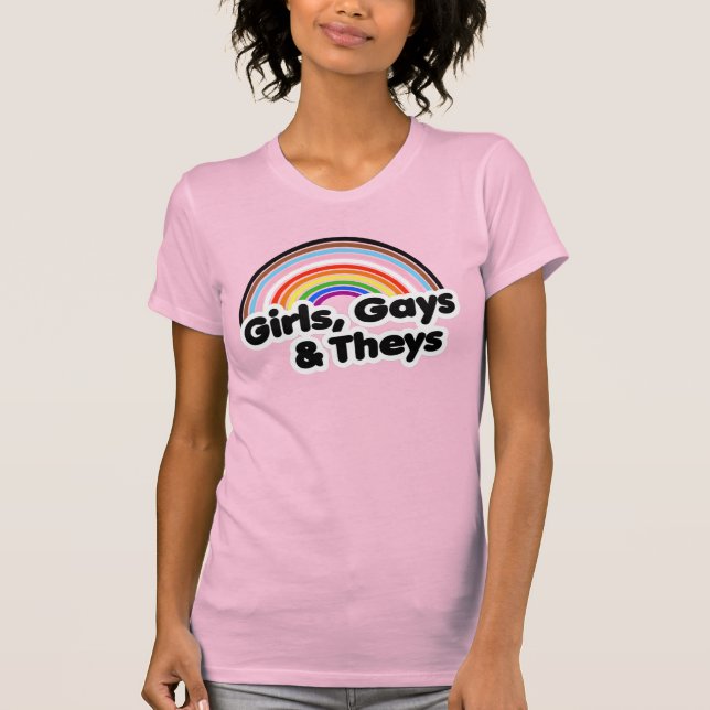 MÄDCHEN, SPIELE & THEYS T-Shirt (Vorderseite)