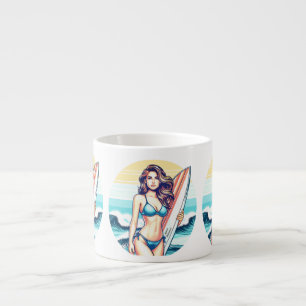 Mädchen Sport & Surfen Espressotasse