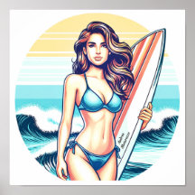 Mädchen Sport & Surfen