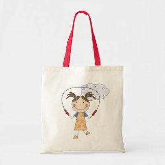 Mädchen-springendes Seil-T - Shirts und Geschenke Tragetasche