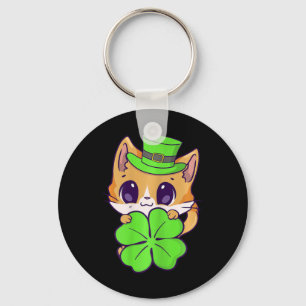 Mädchen St. Patricks Tag Frohen St. Catricks Tag S Schlüsselanhänger