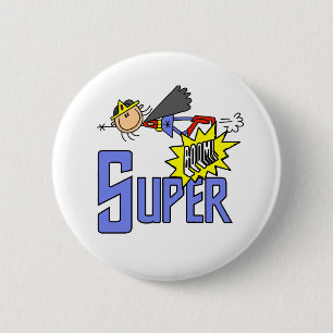 Mädchen SUPER Button