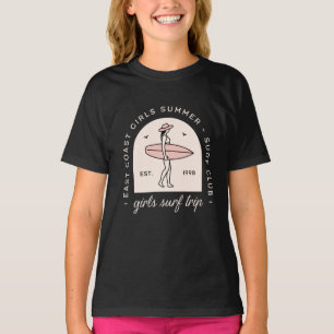 Mädchen Surftrip Surfen Club beste Freundinnen Squ T-Shirt