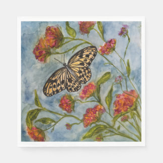 Mädchen Süße Schmetterling Geburtstag Servietten