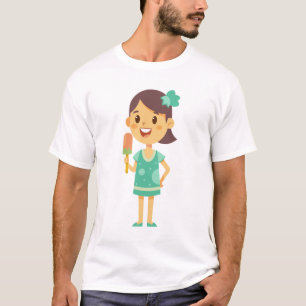 Mädchen-Süßigkeiten-T-Shirt T-Shirt