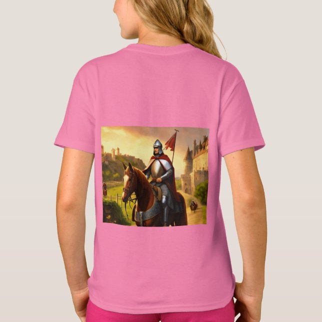 Mädchen T - Shirt (Rückseite)