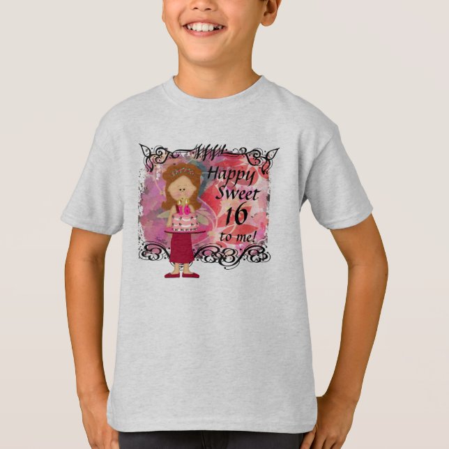 Mädchen-T - Shirt des Bonbon-16 (Vorderseite)