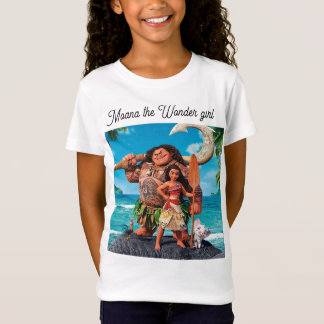 Mädchen T - Shirt moana das Wunderkind