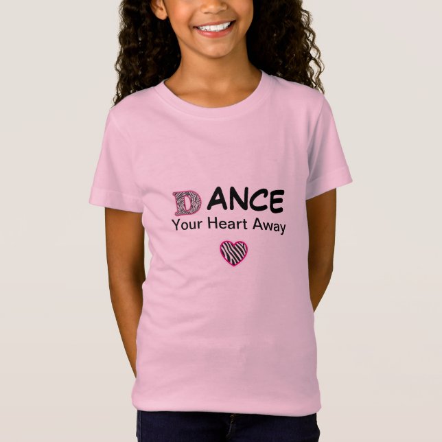 Mädchen-Tanz-T - Shirt (Vorderseite)