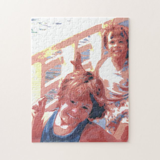 Mädchen tanzen zu Musik Puzzle (Vertikal)