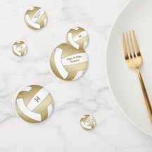 Mädchen Teenager Golden Volleyball Geburtstagspart