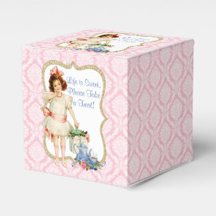 Mädchen-Teeparty Geschenkschachtel
