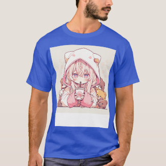 Mädchen trinken Kaffee 1 T-Shirt
