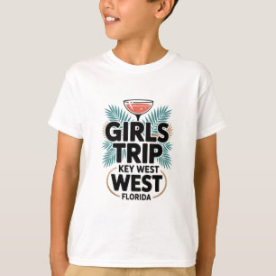 Mädchen-Trip Key West Frauen Mädchen beste Freundi T-Shirt
