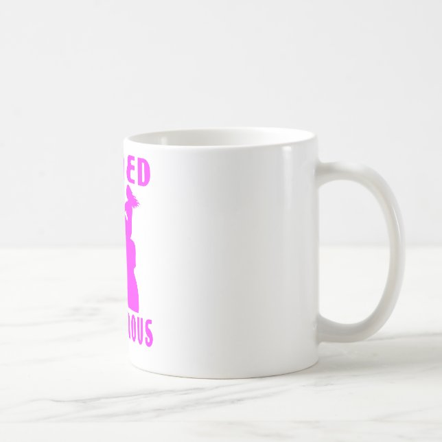 MÄDCHEN U. GEWEHRE TASSE (Rechts)