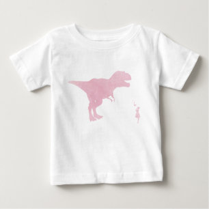 Mädchen und Dinosaurier - Dinosaurier-Liebe-Shirt Baby T-shirt