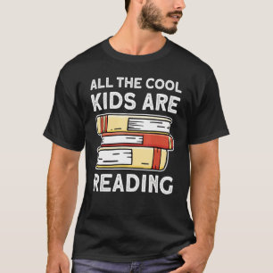 Mädchen und Jungen Bücher zum Lesen aller Coolen K T-Shirt