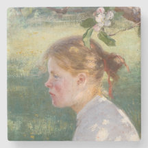 Mädchen unter dem Apfelbaum (von Danielson-Gambogi