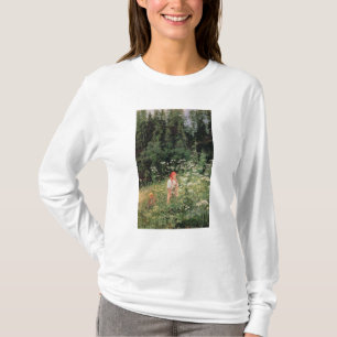 Mädchen unter den wilden Blumen, 1880 T-Shirt