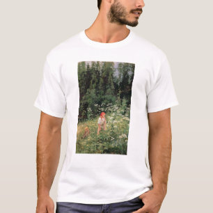 Mädchen unter den wilden Blumen, 1880 T-Shirt