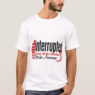 Mädchen unterbrach 1 Anschlag T-Shirt