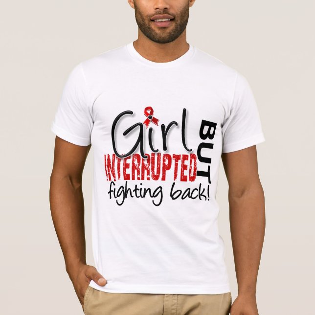 Mädchen unterbrach Anschlag 2 T-Shirt (Vorderseite)