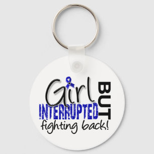 Mädchen unterbrach rheumatoide Arthritis 2 Schlüsselanhänger