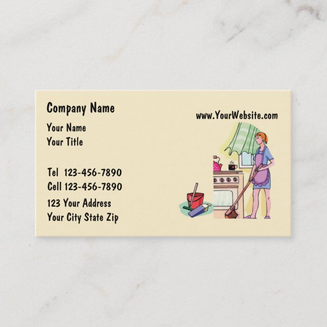 Mädchen-Visitenkarten Visitenkarte (Vorderseite)