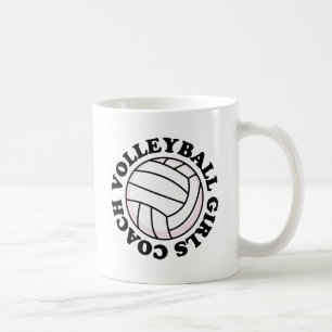 Mädchen-Volleyball-Trainer-Geschenk Tasse