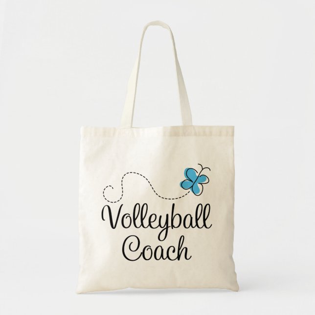 Mädchen-Volleyball-Trainer-Geschenk Tragetasche (Vorne)