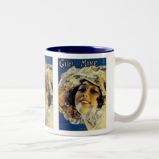 Mädchen von mir zweifarbige tasse (Rechts)