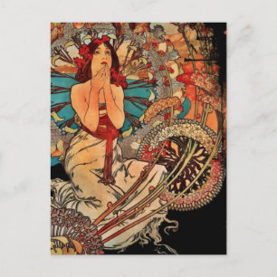 Mädchen von Monte Carlo Postkarte
