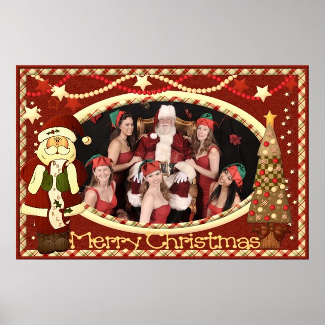 Mädchen von Swing Weihnachten Poster (Vorne)