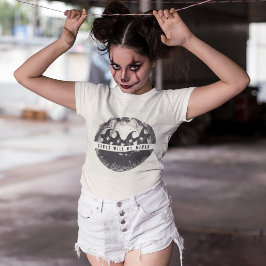 "Mädchen werden Mädchen sein | Niedliches Hexenver Tri-Blend Shirt