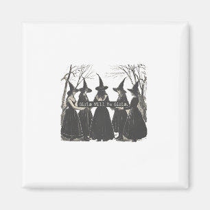 Mädchen werden weibliche Feminismus Frauen stärken Magnet