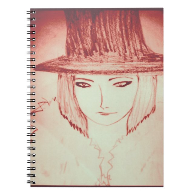 Mädchen wie Junge Notizblock (Vorderseite)