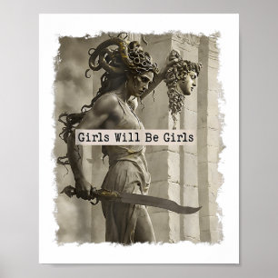 Mädchen wird die Mädchen Medusa Tank Top_1 Poster